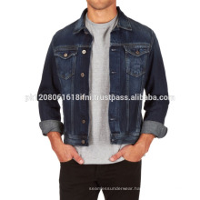 stylish fashion jeans jacket blue custom made for men and women wholesale 2017